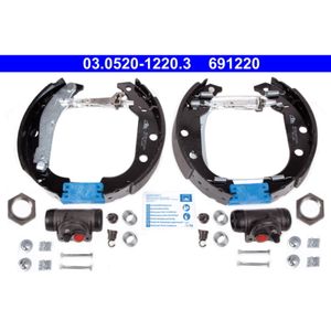 Bremsbackensatz ATE 03.0520-1220.3 für Peugeot 405 I Break