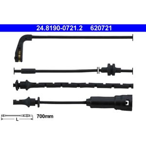 Warnkontakt Bremsbelagverschleiß ATE 24.8190-0721.2 für Opel Vectra C CC