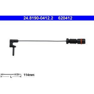 Warnkontakt Bremsbelagverschleiß ATE 24.8190-0412.2 (2 Stk.) für Mercedes-Benz M