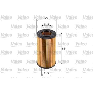 VALEO 586550 Ölfilter