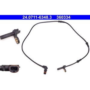 Sensor Raddrehzahl ATE 24.0711-6348.3 für Mercedes-Benz S