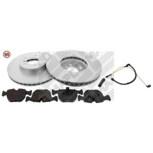 Bremsensatz Scheibenbremse MAPCO 47708HPS für BMW X5