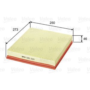 VALEO 585224 Luftfilter