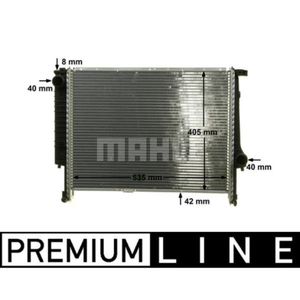 Kühler Motorkühlung MAHLE CR 277 000P für BMW 3er