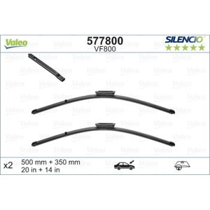 Wischblatt VALEO 577800 für Smart Renault Fortwo Forfour Twingo III