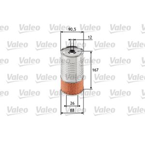 Ölfilter VALEO 586518 für Mercedes-Benz Ssangyong Daewoo Puch 190 124 E