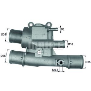 Thermostat Kühlmittel MAHLE TI 123 88 für Fiat Lancia Brava Delta II Marea Dedra