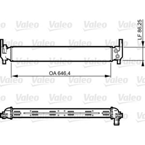 Kühler Motorkühlung VALEO 735310 für Audi Skoda VW Seat A1