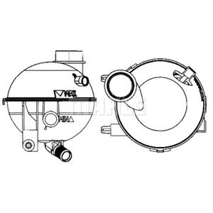 Ausgleichsbehälter Kühlmittel MAHLE CRT 14 000S für Peugeot Citroën 307 SW