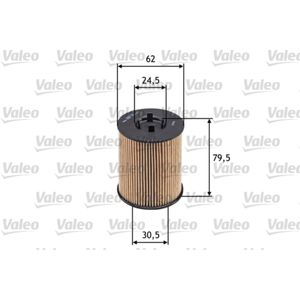 Ölfilter VALEO 586539 für Opel Cadillac Saab Omega B Caravan Vectra CC