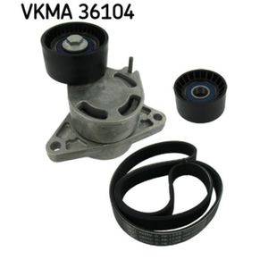 Keilrippenriemensatz SKF VKMA 36104 für Opel Renault Vivaro A Master II