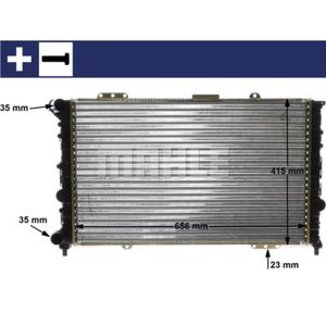 Kühler Motorkühlung MAHLE CR 1410 000S für Alfa Romeo 166