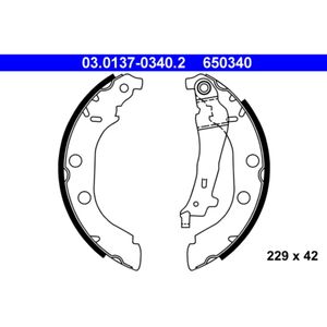 Bremsbackensatz ATE 03.0137-0340.2 für Peugeot 406 Break