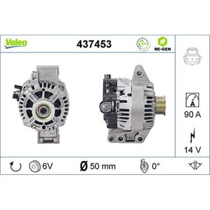 Generator VALEO 437453 für Ford KA