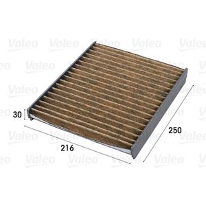 Filter Innenraumluft VALEO 701009 für Seat Mercedes-Benz Skoda Audi VW Ibiza IV