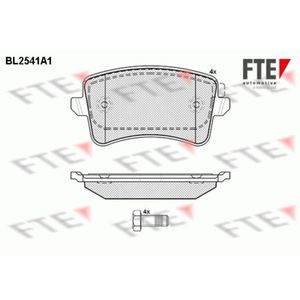 Bremsbelagsatz Scheibenbremse FTE 9010792 für Audi A5