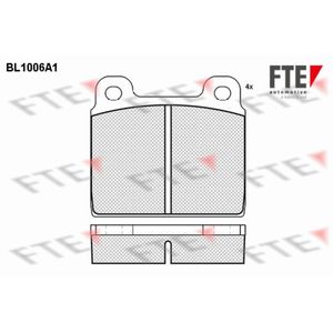 Bremsbelagsatz Scheibenbremse FTE 9010002 für VW Porsche Transporter T2 911