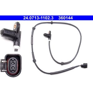 Sensor Raddrehzahl ATE 24.0713-1102.3 für VW Ford Seat Sharan Galaxy I Alhambra