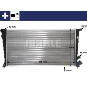 Kühler Motorkühlung MAHLE CR 750 000S für Peugeot Citroën 306 Partner Xsara