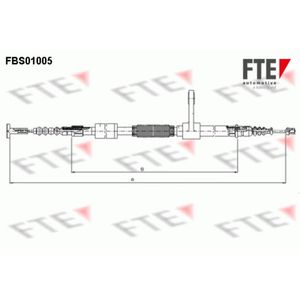 Seilzug Feststellbremse FTE 9250001 für Alfa Romeo 147