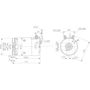 Elektromotor MAHLE MM 191