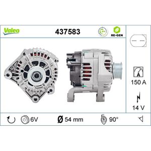 Generator VALEO 437583 für BMW 3er X3