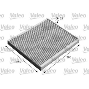 Filter Innenraumluft VALEO 715553 für Opel Fiat Abarth Alfa Romeo Citroën Peugeot