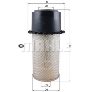 Luftfilter MAHLE LX 18