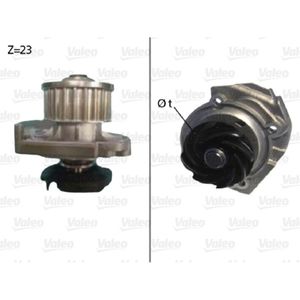 Wasserpumpe Motorkühlung VALEO 506686 für Fiat Lancia Abarth Grande Punto Y