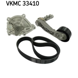 Wasserpumpe + Keilrippenriemensatz SKF VKMC 33410 für Citroën Peugeot Mini C4 II