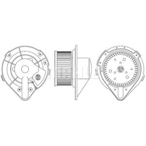 Innenraumgebläse MAHLE AB 172 000S für Audi VW Seat 80 B3 Golf II Jetta