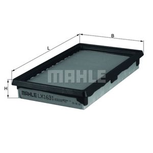 Luftfilter MAHLE LX 1631