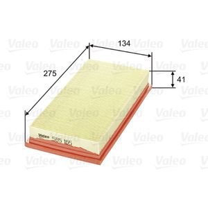 Luftfilter VALEO 585165 für Audi VW Chrysler Renault Dodge Plymouth 80 B2 Golf I