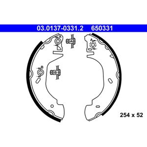 Bremsbackensatz ATE 03.0137-0331.2 für Ford Transit Tourneo