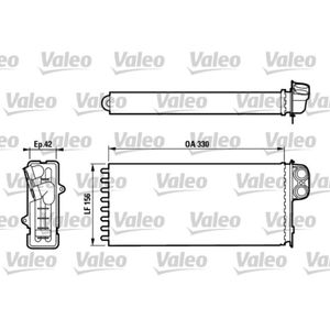 Wärmetauscher Innenraumheizung VALEO 812128