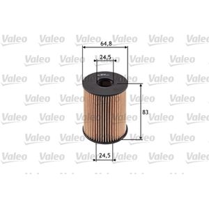 Ölfilter VALEO 586516 für Abarth Fiat Citroën Alfa Romeo Opel Lancia Ford Jeep