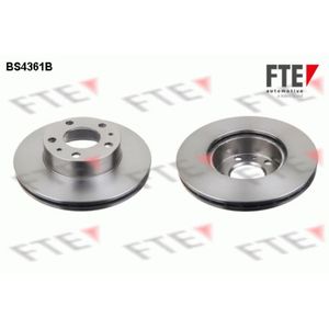 Bremsscheibe FTE 9082015 (2 Stk.) für Peugeot Fiat Citroën Boxer Ducato Jumper I