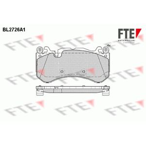 Bremsbelagsatz Scheibenbremse FTE 9010949 für Mercedes-Benz CLS C