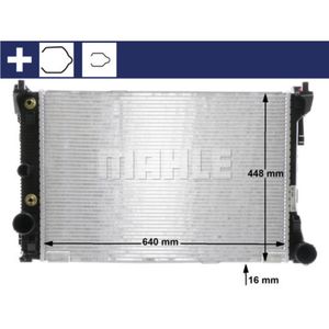 Kühler Motorkühlung MAHLE CR 988 000S für Mercedes-Benz C