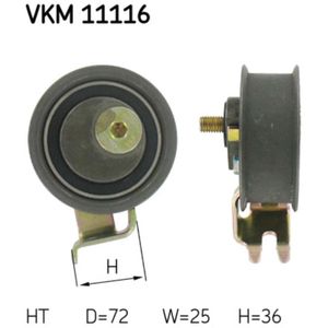 Spannrolle Zahnriemen SKF VKM 11116 für Audi Skoda VW Seat A4 B5 Avant A3