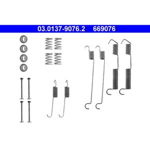 Zubehörsatz Bremsbacken ATE 03.0137-9076.2 für BMW 3er