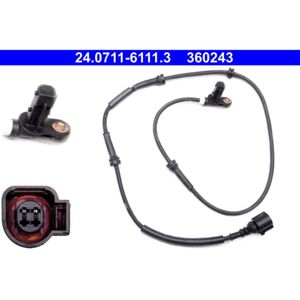 Sensor Raddrehzahl ATE 24.0711-6111.3 für VW Ford Seat Sharan Galaxy I Alhambra